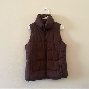 Brown Puffer Vest